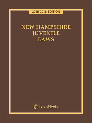cover image of New Hampshire Juvenile Laws
